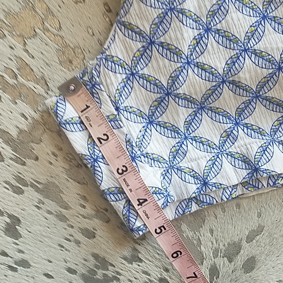 Vineyard Vines Dayboat Leaf Print Ocean Reef Short - Picture 7 of 8